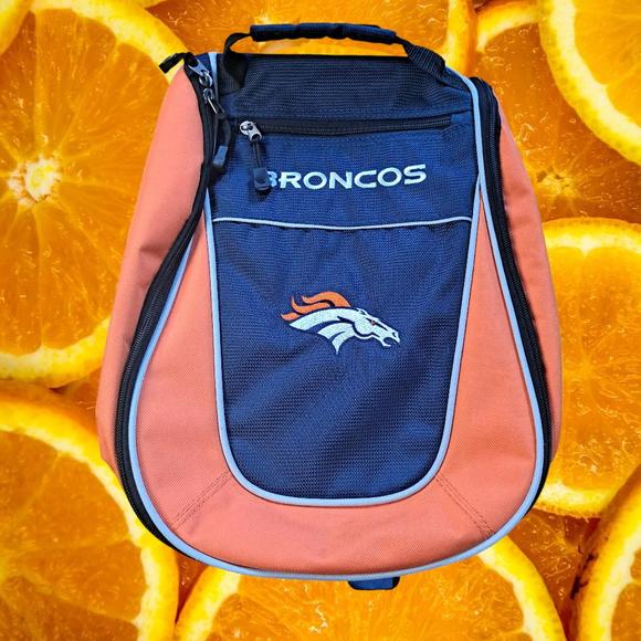 Denver Broncos Orange and Blue Front‎ Open Backpack - Picture 1 of 4